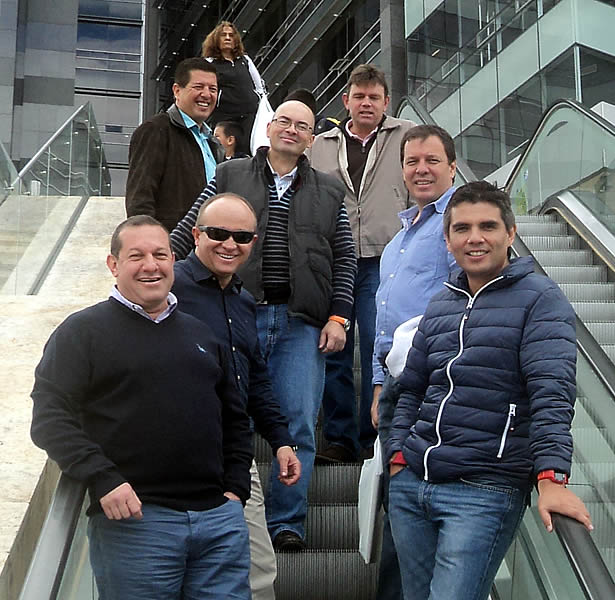 En escaleras eléctricas